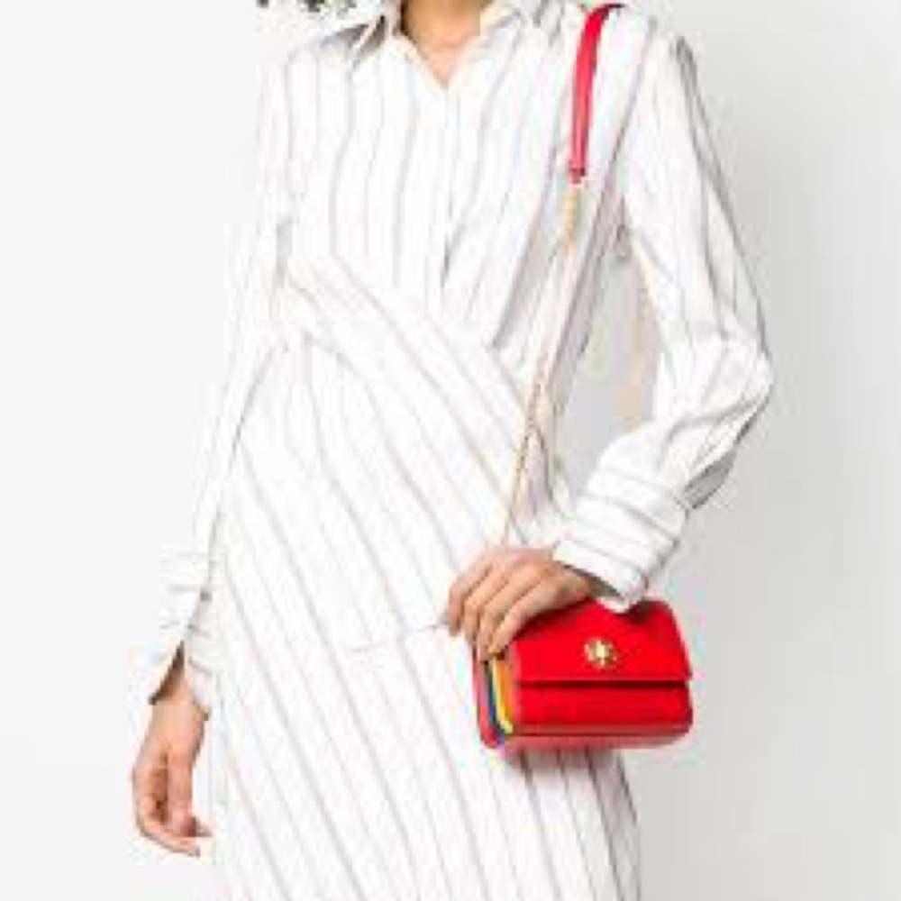 Tory Burch Kira mini leather cross body bag